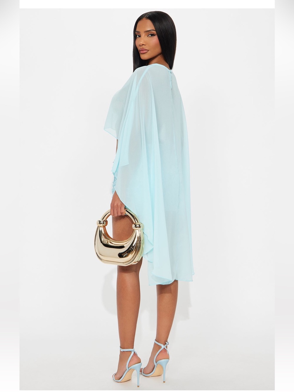That Girl Embellished Skirt Set - Light Blue - NWT - Picture 3 of 7